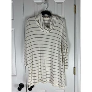 Loft Outlet Striped Womens Tunic Size M